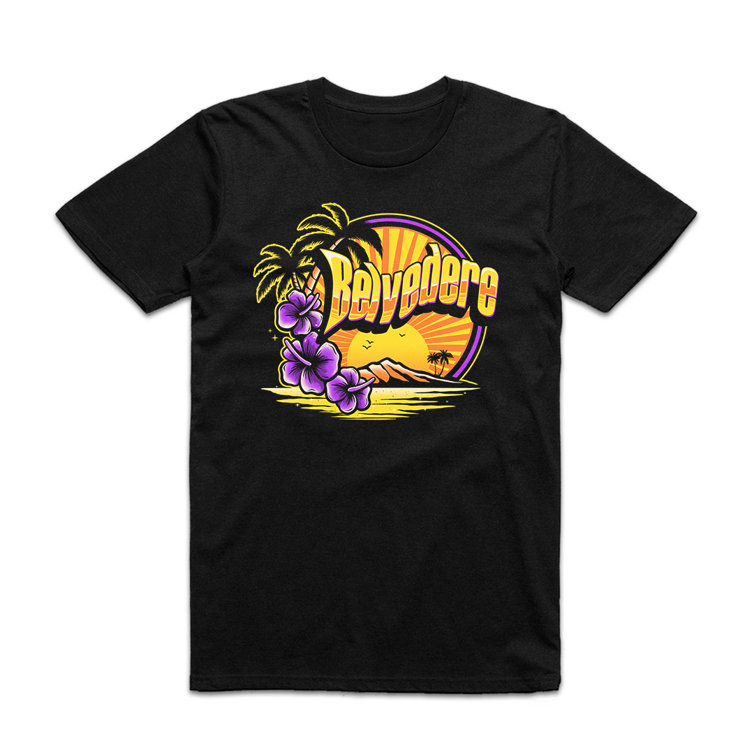 Belvedere – Beach T-shirt – Thousand Islands Records