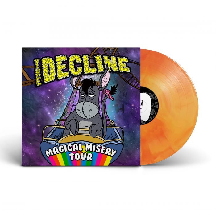 The Decline - Magical Misery Tour - Magical Orange Galaxy LP